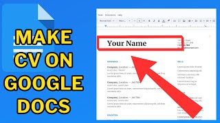 How to make CV on Google Docs - Complete Guide (2025)