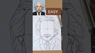 Albert Einstein Drawing #Drawing