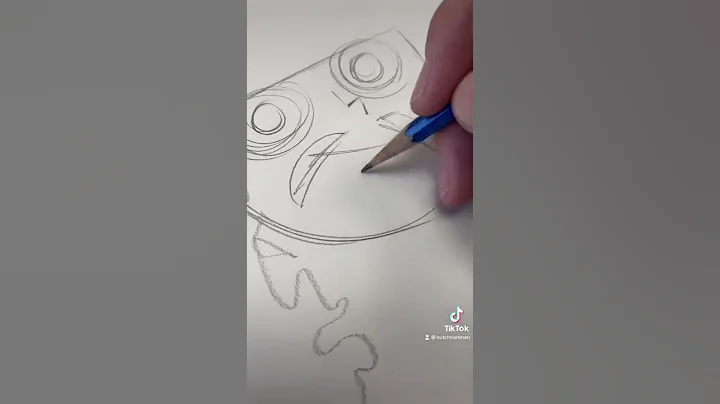 Drawing CAPTAIN JACK SPARROW in the FAIRLY ODDPARE...