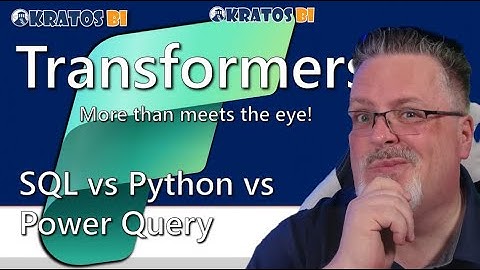 Transformers! SQL vs Python vs Power Query??? #MicrosoftFabric