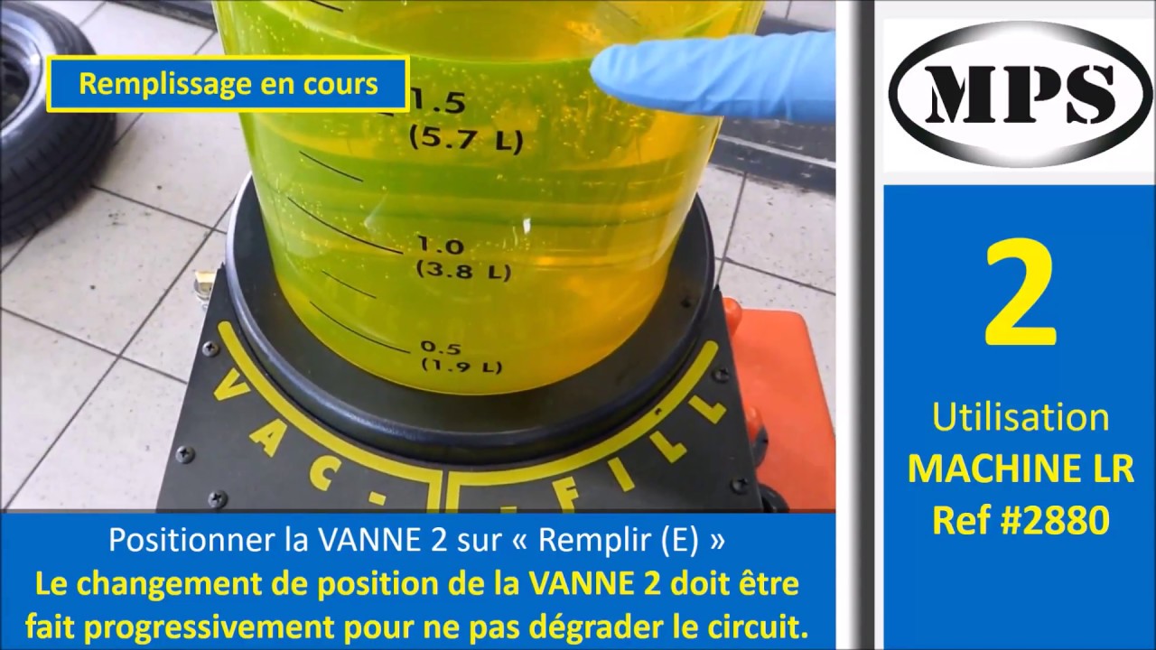 Poste mobile d'intervention sur circuit refroidissement - MPS OUTILLAGE