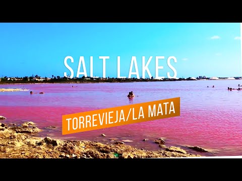 Nature reserves in Spain 🌳 Pink salt lake in Torrevieja (Laguna Salada) and salt lake in La Mata