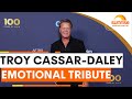 Troy Cassar-Daley&#39;s emotional tribute