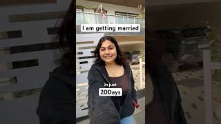 😱Planned my wedding in 20 days? Wedding Series Day 1 #bridetobe #ytshorts #wedding