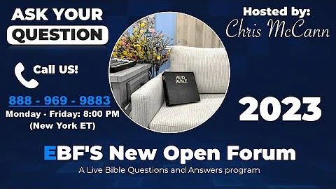 (Episode 0601) EBF’s New Open Forum - January 4, 2023