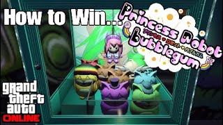 How to win Shiny Wasabi Kitty Claw Machine GTA 5 Online The Princess Robot Bubblegum Plushie