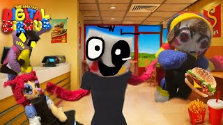THE AMAZING DIGITAL CIRCUS - Ep 4: Fast Food Masquerade plushie edition
