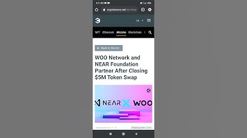WOO Network and NEAR Foundation Partner After Closing $5M Token Swap #shorts #crypto #nearprotocol