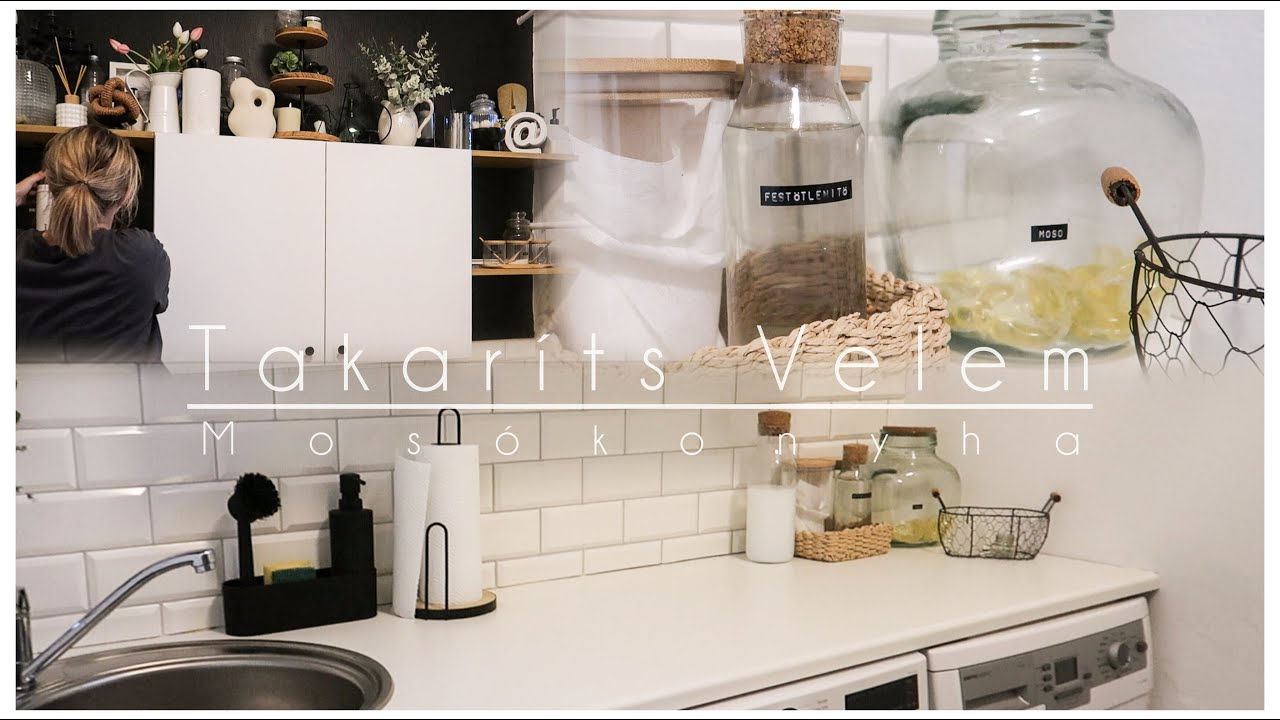 Takaríts Velem I Mosókonyha Takarítás I Szelektálás