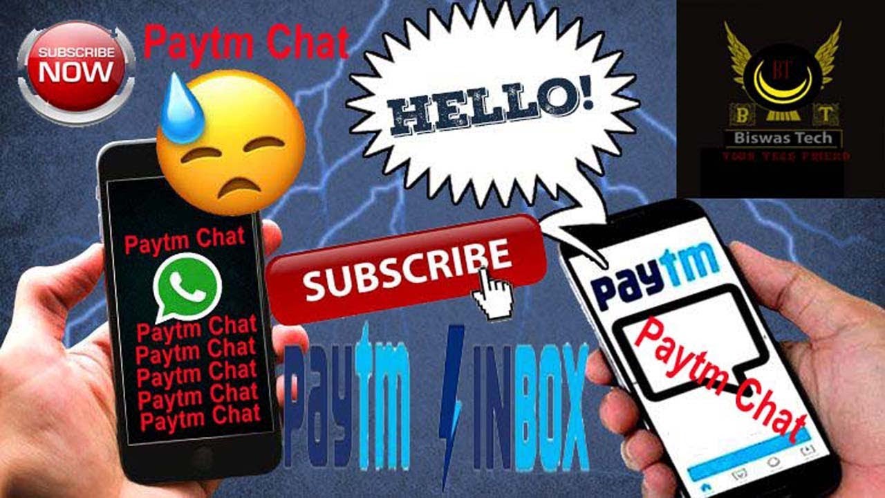 Paytm Inbox LIve Chat / Paytm App Launches inbox live chating 2017 (Hindi)