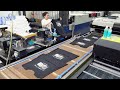 Processus de production de masse de tshirts graphiques modernes usine de fabrication de vtements
