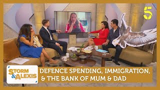 Defence Spending / Skilled Migration / Adult Kids Living Off Parents | Storm & Alexis 170626