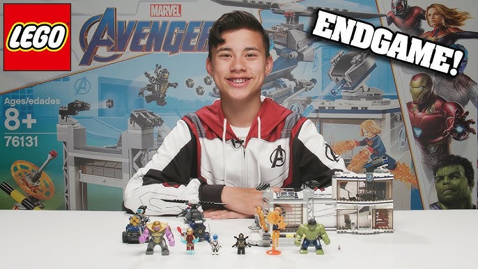 Avengers Endgame LEGO Marvel : Review War Machine Buster - FulguroPop