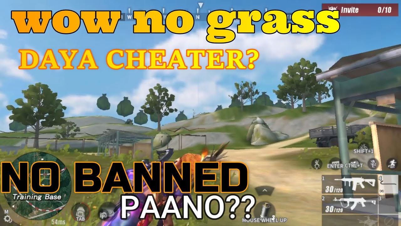 (ROS FIX LAGS) NO GRASS RULES OF SURVIVAL NO BANNED?