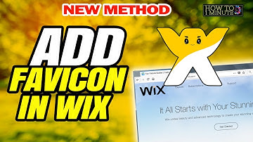 How to add favicon in wix 2025 | how to 1 minute
