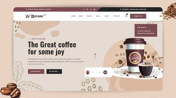 Make A Responsive Coffee Shop Website Design Using HTML And CSS Only