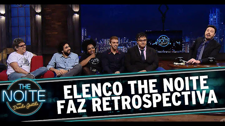 The Noite (02/01/15) - Elenco do The Noite relembra os melhores momentos