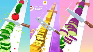 Perfect Slices - All Levels Gameplay Walkthrough -  Satisfying Food Cutting Chalenge (iSO, Android) screenshot 2