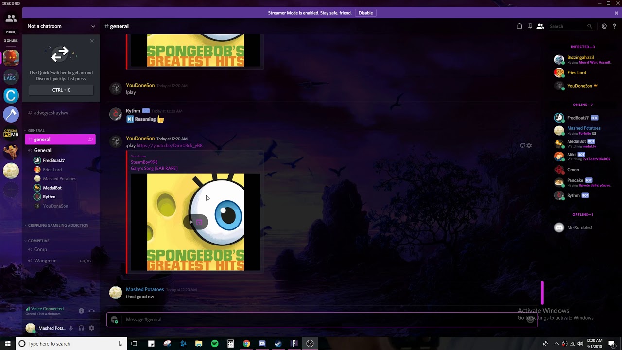 How To Earrape In Discord