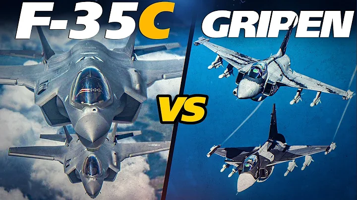 Flight of 2 Navy F-35C Lightning Vs Jas-39 Gripen | Digital Combat Simulator | DCS |