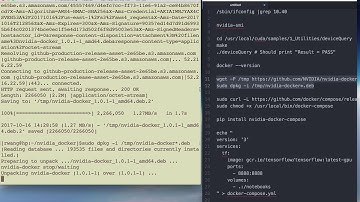 Docker GPU tensorflow