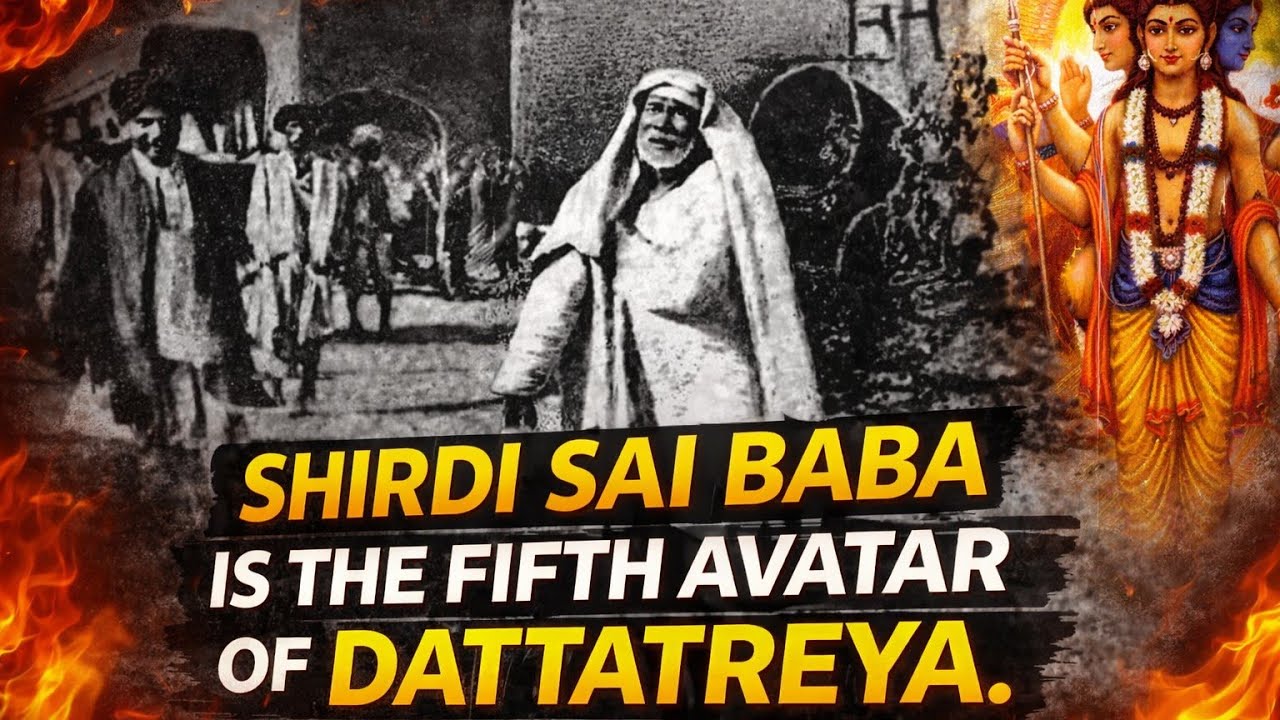 Sri Sai Baba Fifth Avatar of Lord Dattatreya |Tamil Version| #aaosaibijlee #saibaba #shirdi