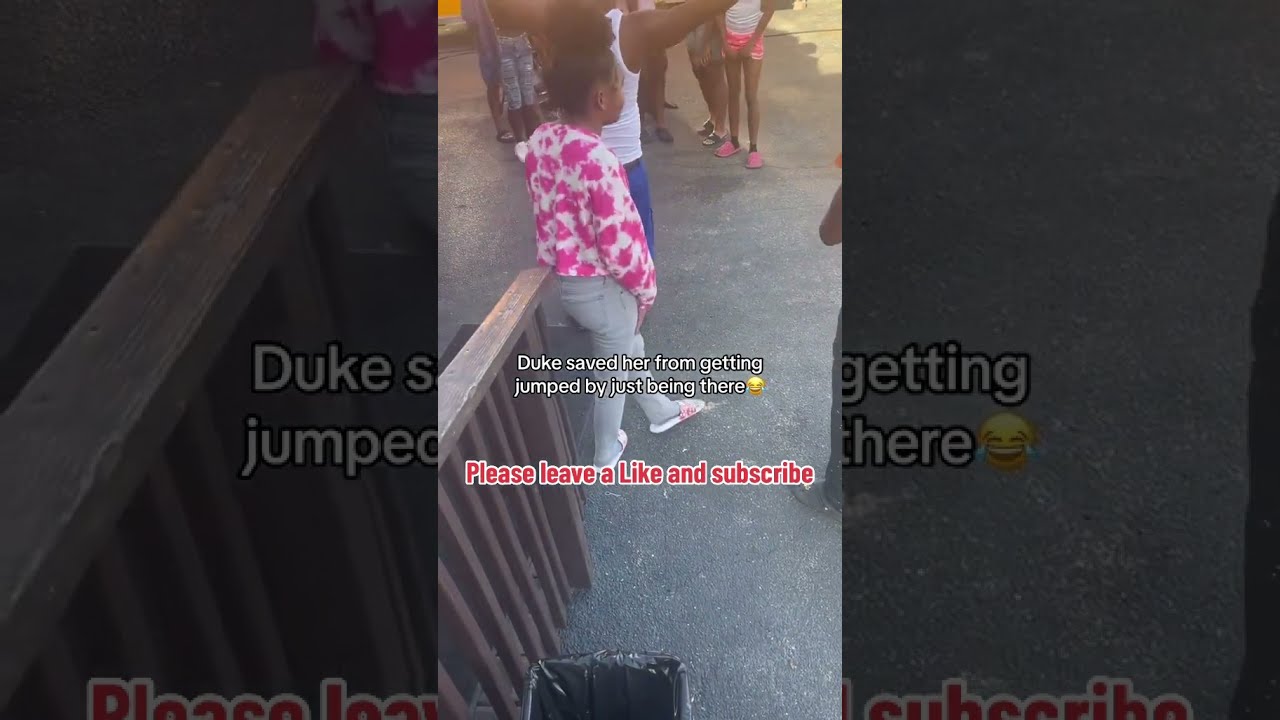 Duke Dennis Save Little Girl From Getting Jumped Dukedennis Shorts Fight Amp