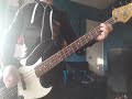 Bad brains  right brigade  bass cover