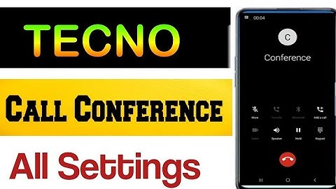 Tecno Conference Call Setting/How to Fixed  Conference Call On Tecno