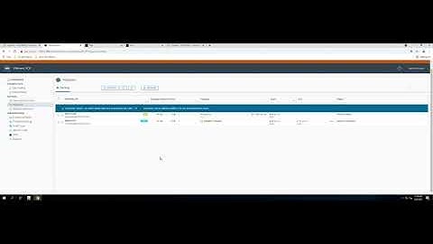 Demo Migration Virtual Machines By VMwareHCX to OCVS