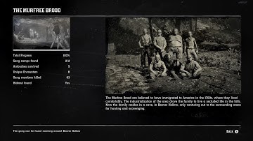 Red Dead Redemption 2 - The Murfree Brood Encounter