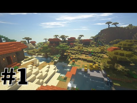 Minecraft Modlu Survival türkçe oynanış/bölüm #1 S7 ( Minocolonies Modu )