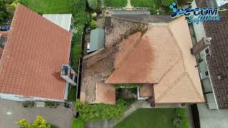 Safe Roof Cleaning & Protecting in West sussex 01273 208077 pccom co uk by PC COM SOFTWASHING 151 views 11 months ago 3 minutes, 45 seconds