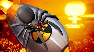 Nuclear Fire To End All Spiders - Kill It With Fire
