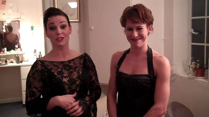 Behind the scenes with Ruthie Henshall & Anna-Jane...
