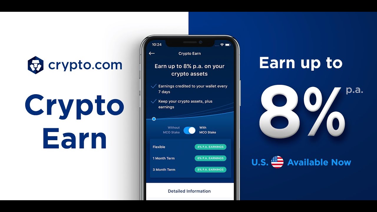 Crypto.com Earn 18% Interest on Your Crypto Lending! Get 50$ Free in Crypto!