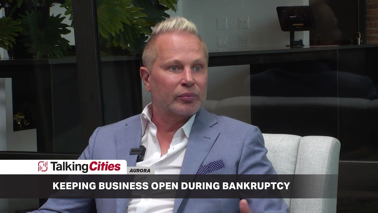 Are there ways for a business to stay open while going through the bankruptcy process?