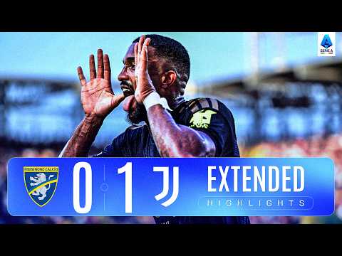 MAXI SINTESI FROSINONE\u002DJUVENTUS 0\u002D1 | EXTENDED HIGHLIGHTS | SERIE A ENILIVE 2026/27
