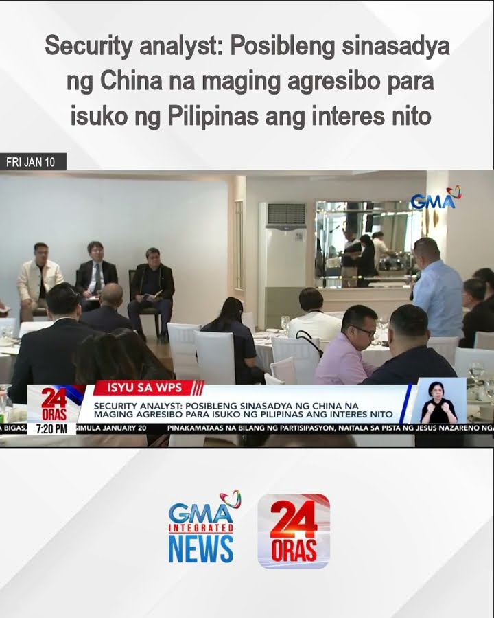 Security analyst: Posibleng sinasadya ng China na maging agresibo para isuko ng... | 24 Oras