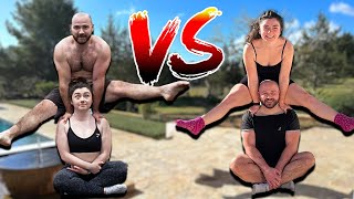 Couples Acro Yoga Challenge Vs. Ourselves