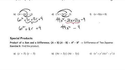 Multiplying Polynomials Part 2 of 3