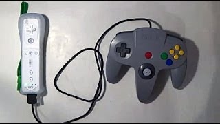 How to mod your N64 controller to Wii (U) remote (Plus)