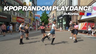 [RPD] 동성로 한복판에서 버스킹 끝나고 즉석 미니랜플!🇰🇷 @동성로│K-POP RANDOM PLAY DANCE│[블랙도어 BLACK DOOR] #랜덤플레이댄스