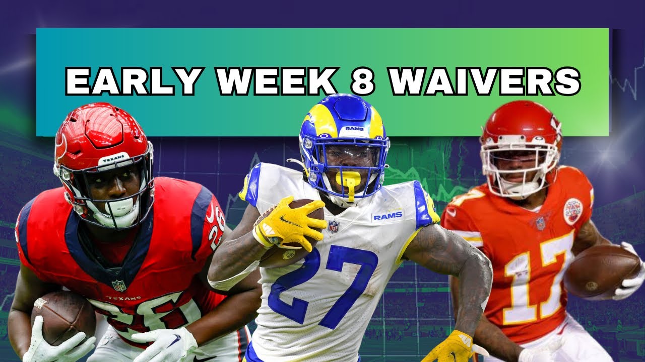 EARLY Fantasy Football Week 8 Waiver Wire Adds: Darrell Henderson, Josh Downs, Devin Singletary