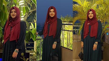 Recreating Hijab Style from My Birthday Look (2022)|| Tahmina Shova💝💝