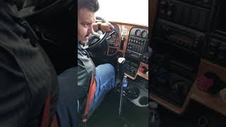 Inside inspecton cab an brake test
