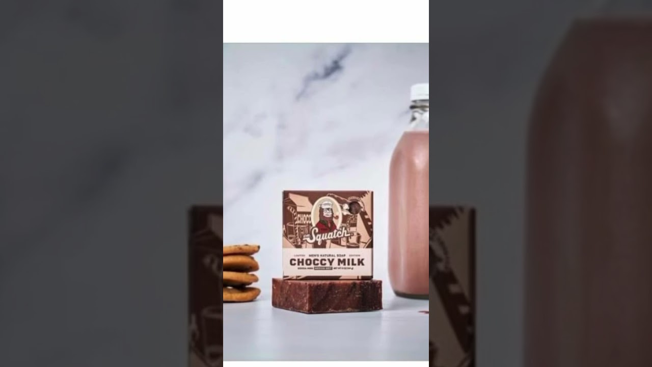 Dr. Squatch - New From Doctor Chocc, it's CHOCCY MILK 🥛 🍫 blast into your  childhood and ask your mom for a big bricc of choccy scrub 🔥😜 (This is a  meme