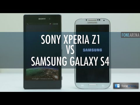 Sony Xperia Z1 Vs Samsung Galaxy S4