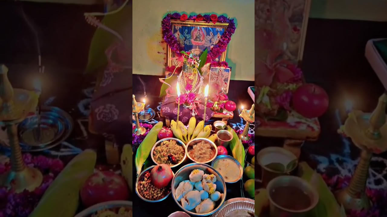 శ్రీ వరలక్ష్మి దేవి వ్రతం మా ఇంటి లక్ష్మీ తో❤️😍అమ్మ#shorts#youtubeshorts @asagirlthoughts6896