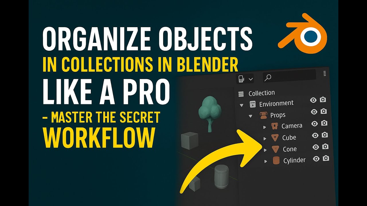 Learn to Organize Objects in Collections in Blender and Speed Up Your ...